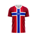 Norway Football/Soccer Jersey (Red)  2026