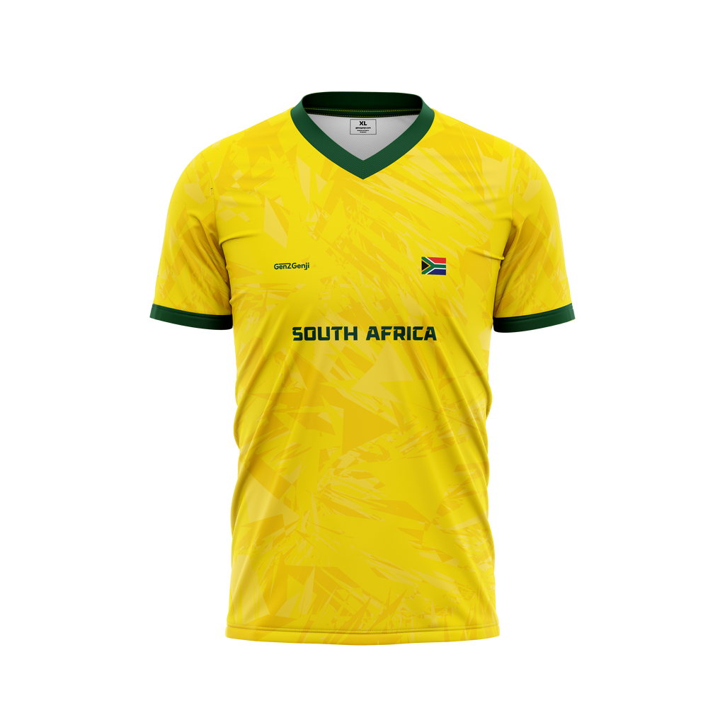 South Africa Football/Soccer Jersey (Yellow)  2026