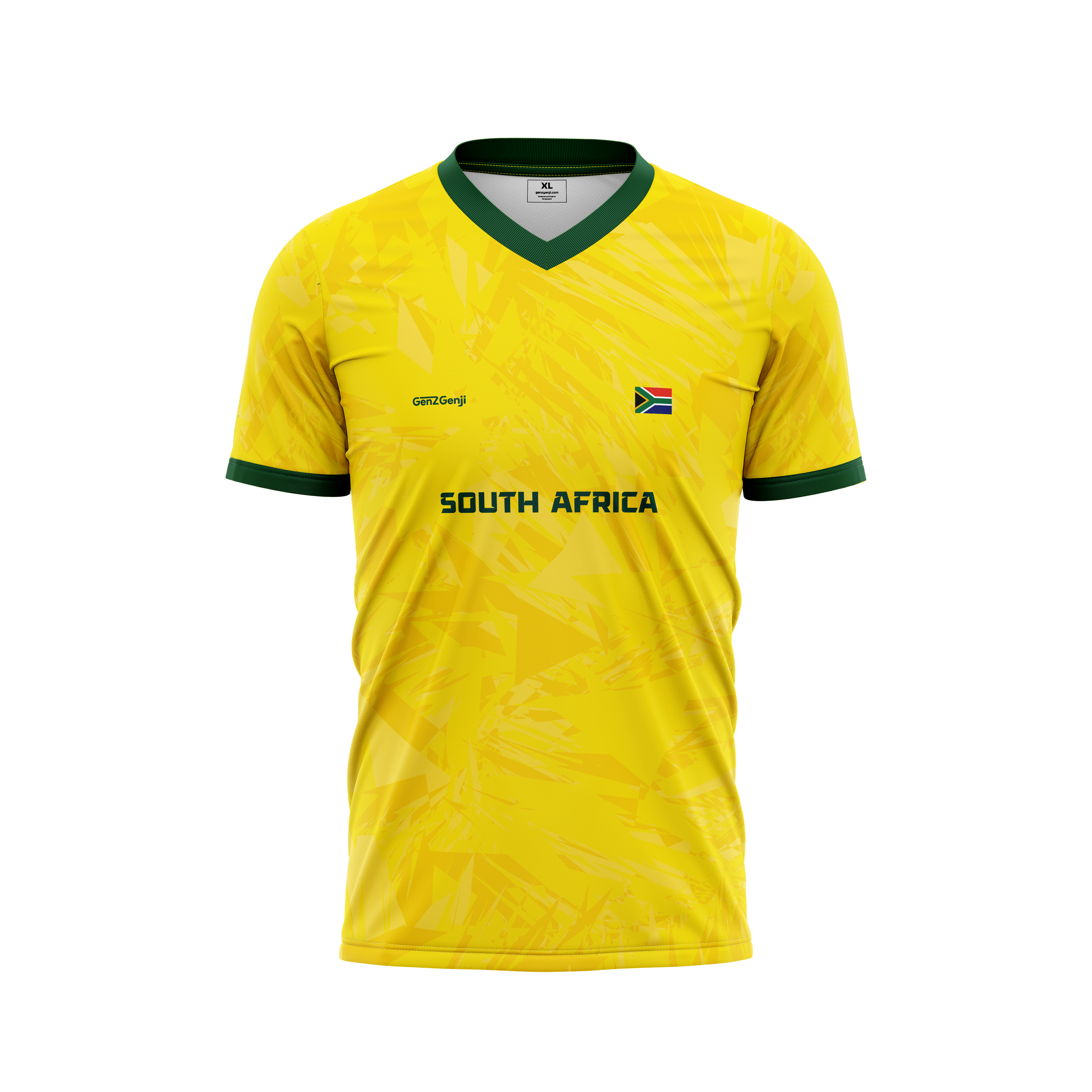 South Africa Football/Soccer Jersey (Yellow)  2026