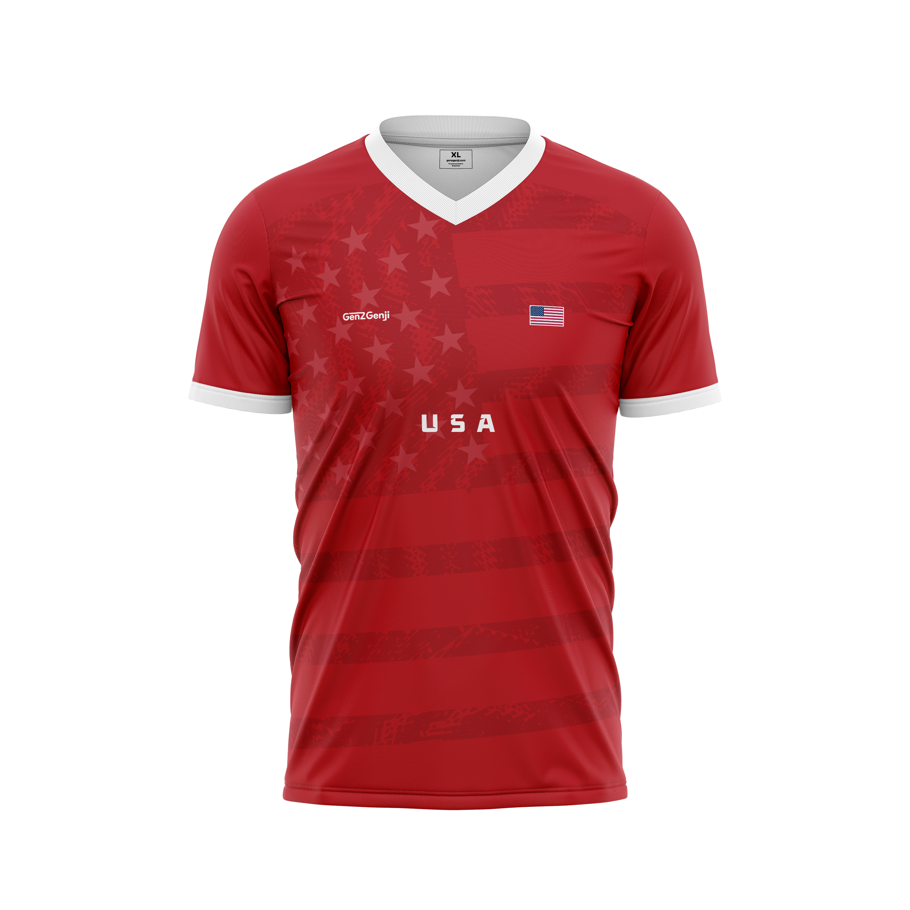 USA Football/Soccer Jersey (Red) 2026