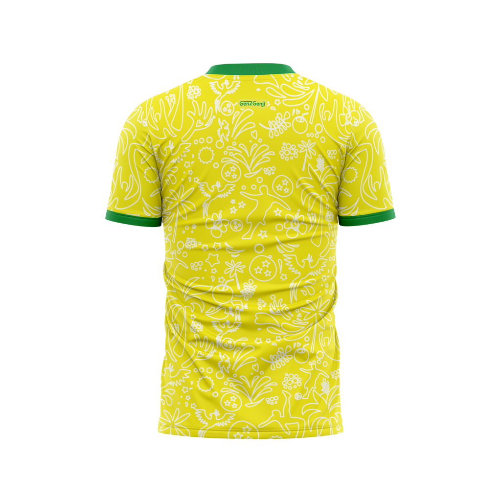 Brazil Christ Redeemer Football /Soccer  Jersey 2026
