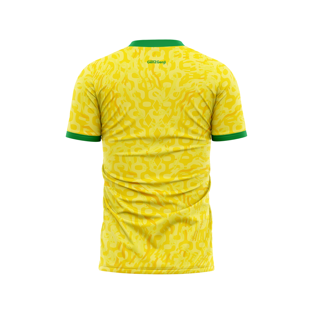 Brazil Flame Football /Soccer Jersey 2026 (Yellow)