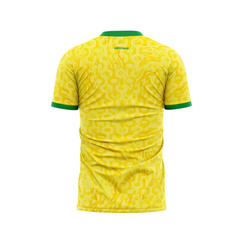 Brazil Flame Football /Soccer Jersey 2026 (Yellow)