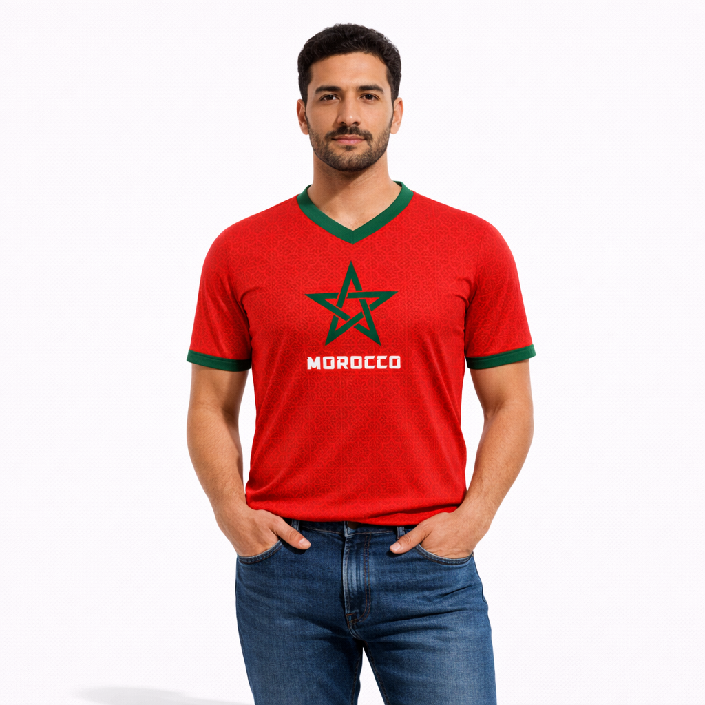 Morocco Football/Soccer Jersey 2026