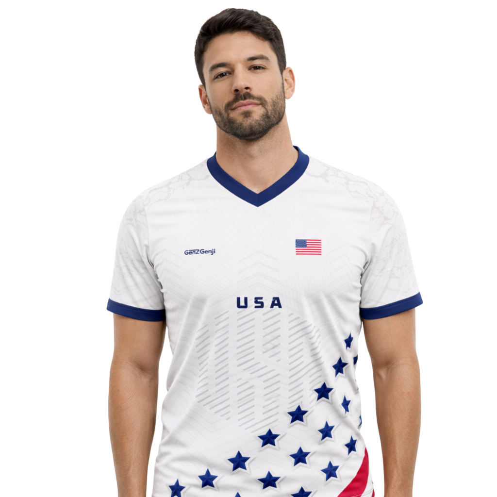 USA Football/Soccer Jersey (White) 2026