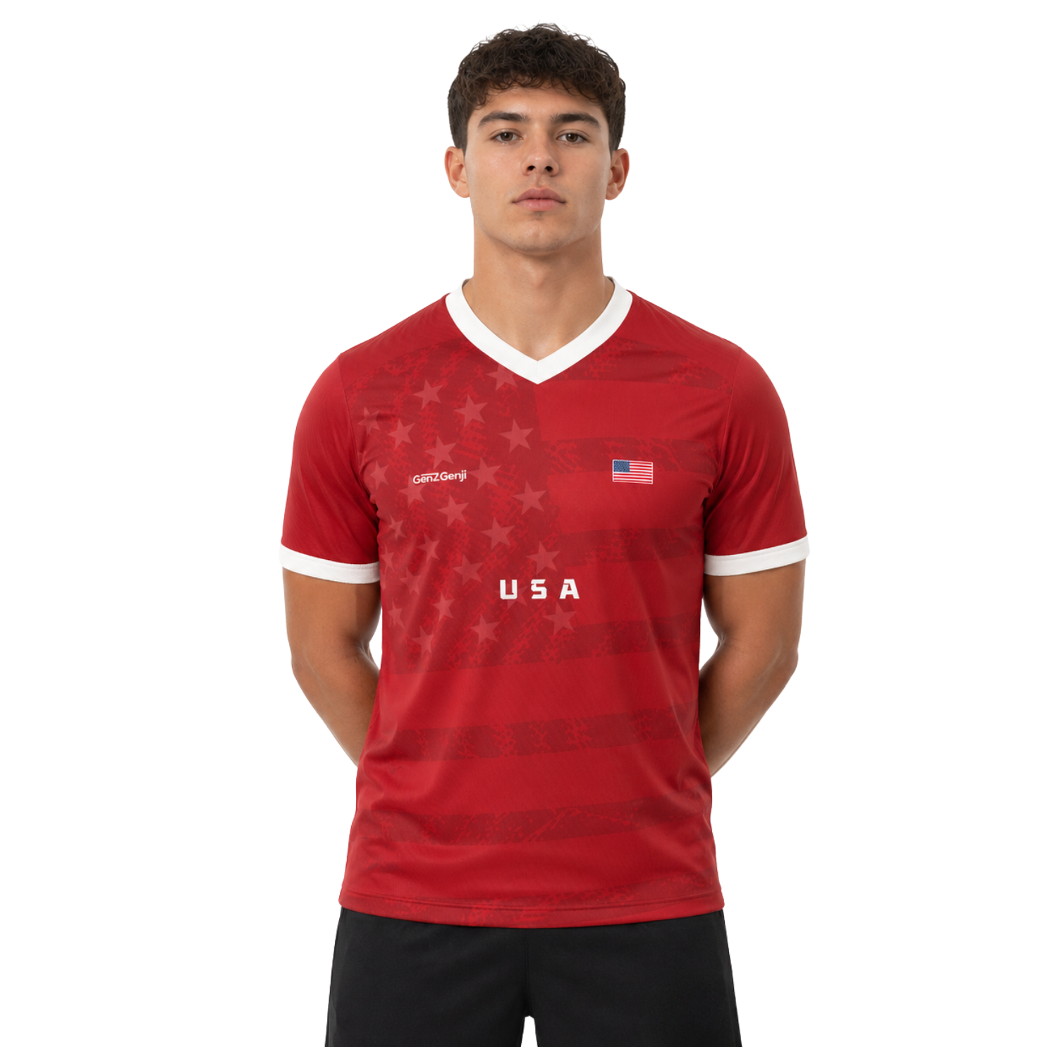 USA Football/Soccer Jersey (Red) 2026