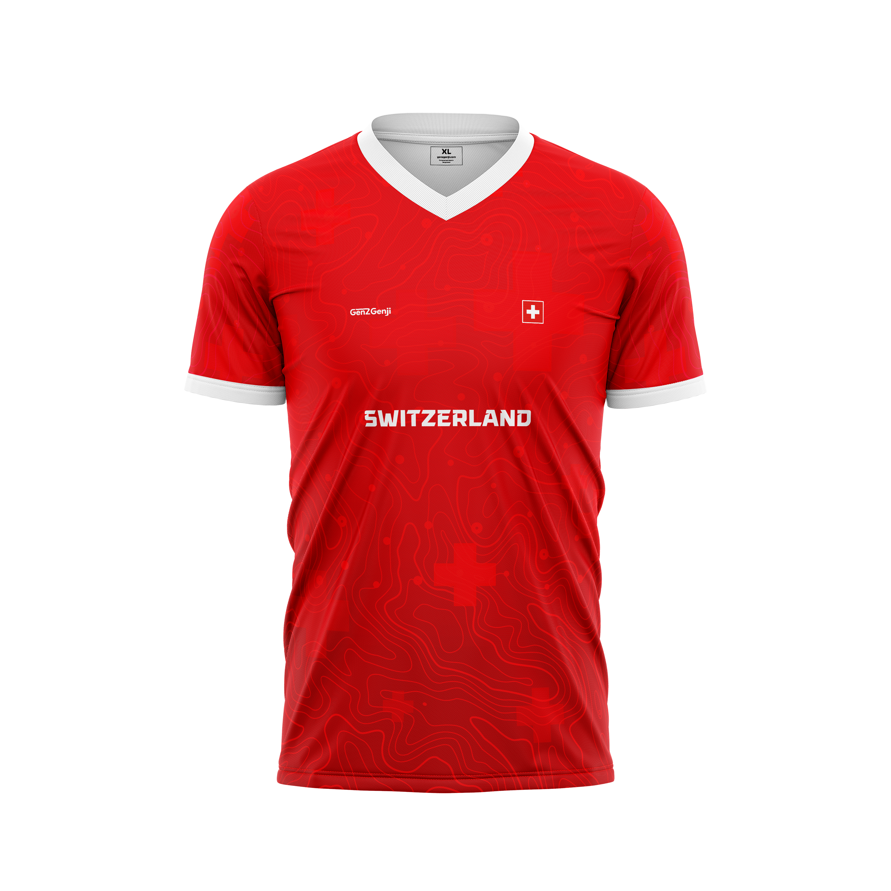 Switzerland  Football/Soccer Jersey (Red)  2026