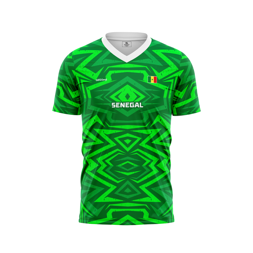 Senegal Football/Soccer Jersey (Green)  2026