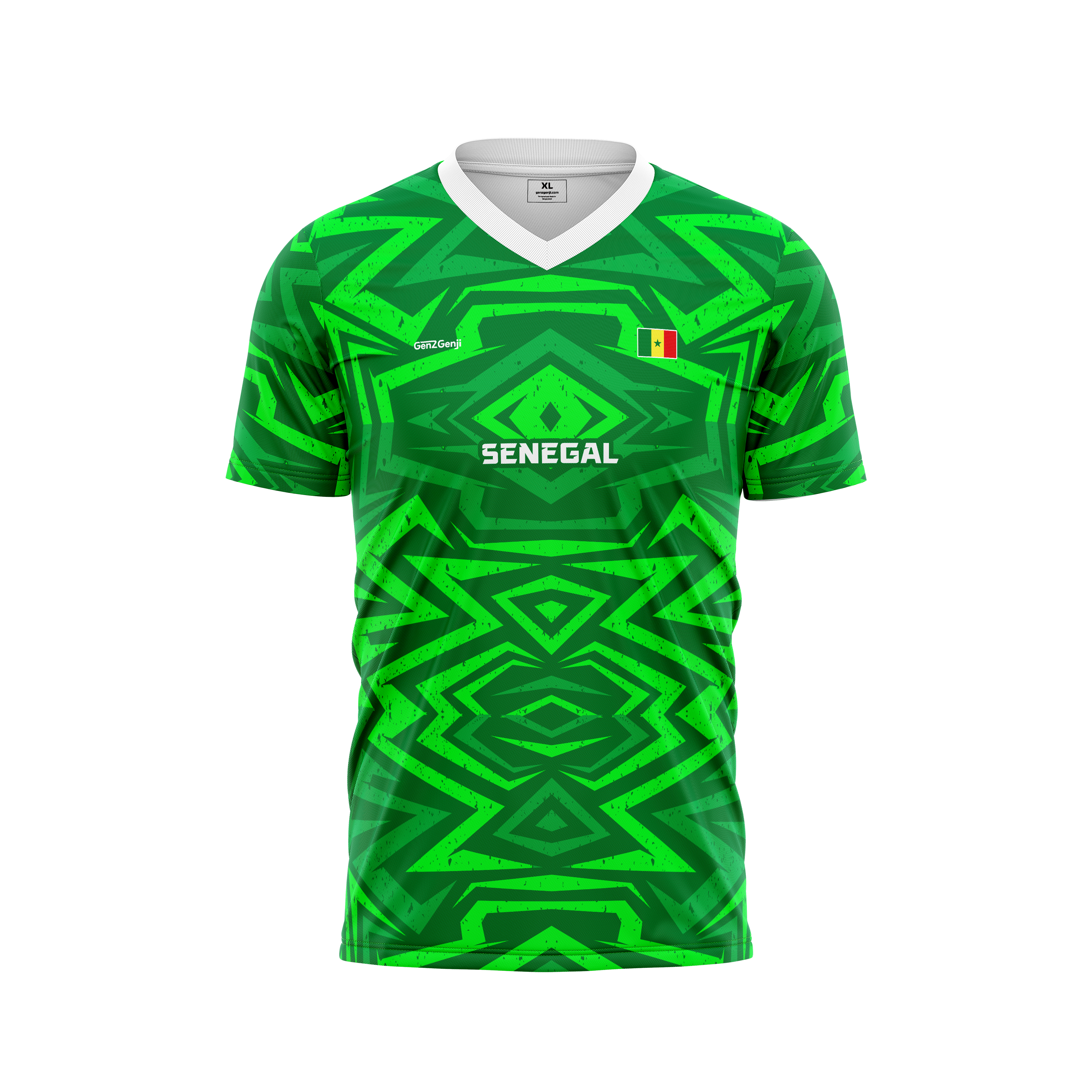 Senegal Football/Soccer Jersey (Green)  2026