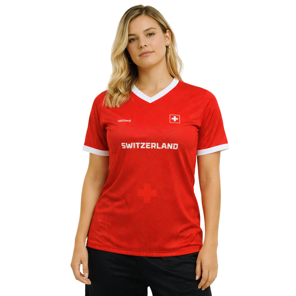 Switzerland  Football/Soccer Jersey (Red)  2026