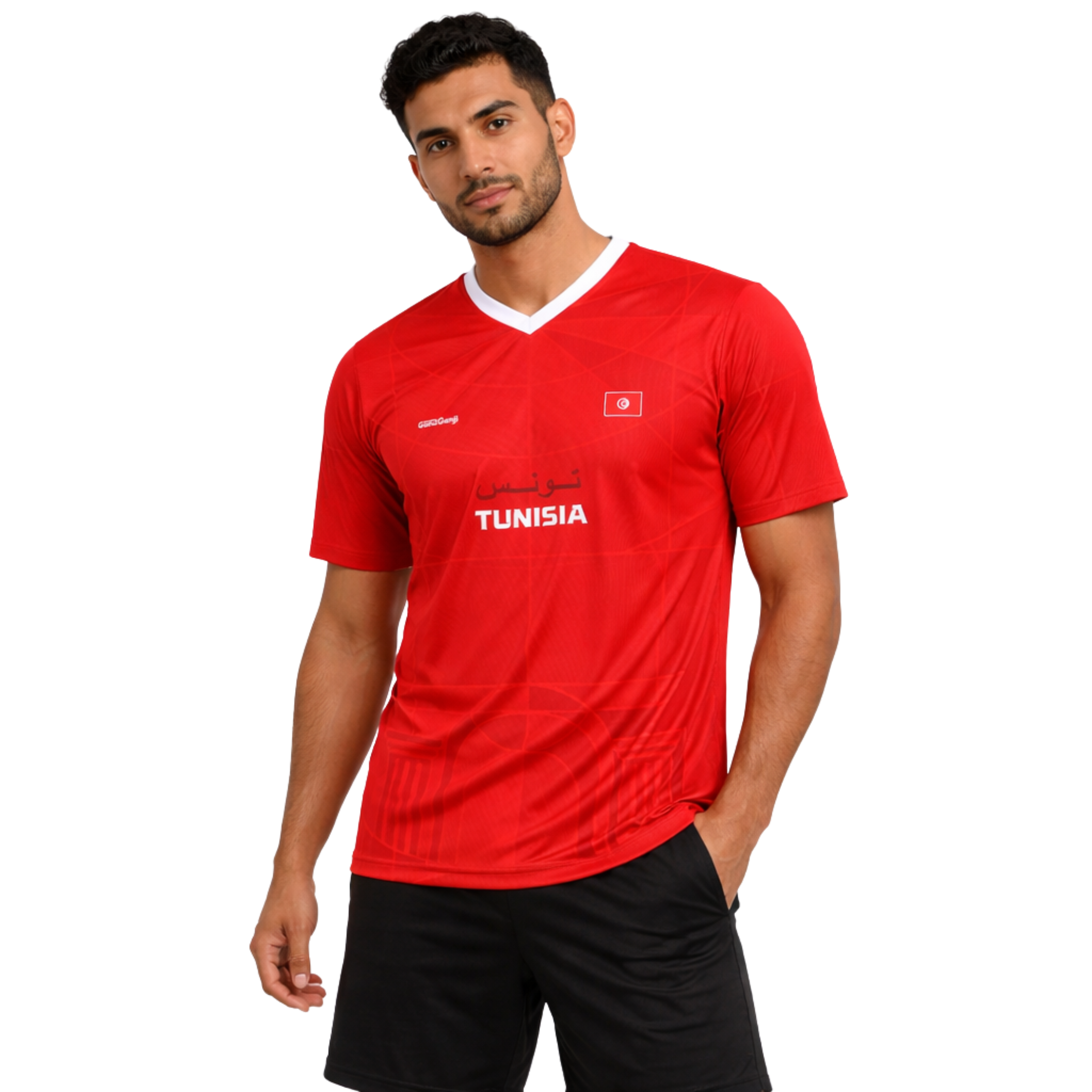 Tunisia Football/Soccer Jersey (Red)  2026